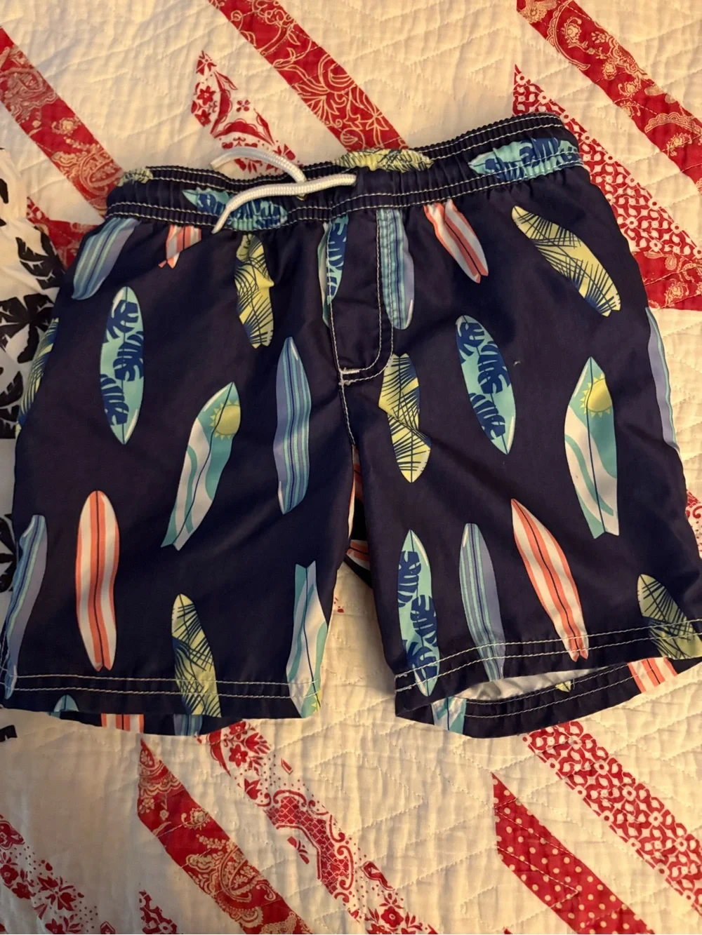 2 Pairs of Boys’ 4T Swim Trunks